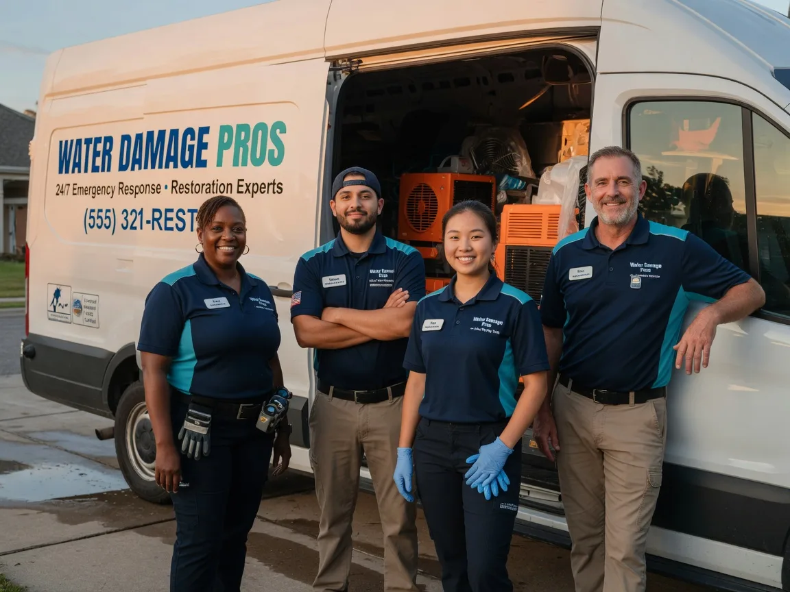 Water Damage Restoration company in Jamestown, LA